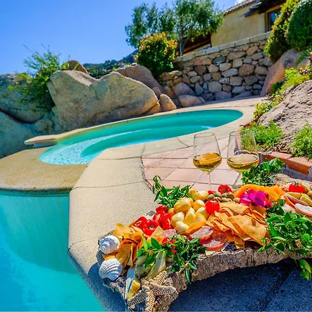 Villa Sardinia Family - Carmen With Sea View And Pool Porto Cervo