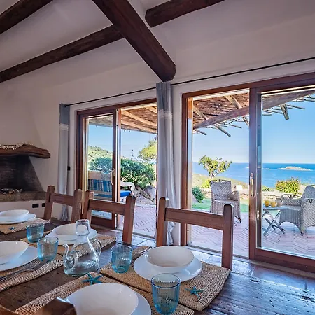 Villa Sardinia Family - Carmen With Sea View And Pool