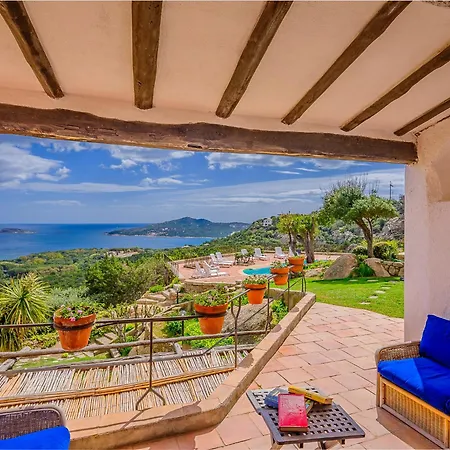 Villa Sardinia Family - Carmen With Sea View And Pool Porto Cervo