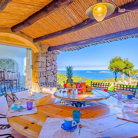 Sardinia Family - Carmen With Sea View And Pool Villa Porto Cervo