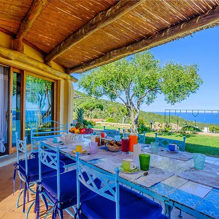 Sardinia Family - Carmen With Sea View And Pool Βίλα
