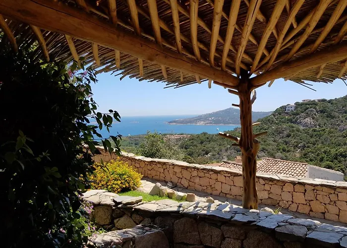 Sardinia Family - Carmen With Sea View And Pool 切尔沃港