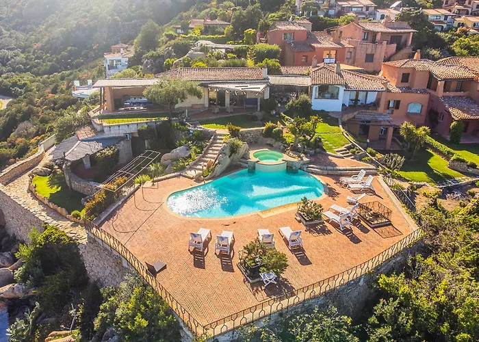 Sardinia Family - Carmen With Sea View And Pool Porto Cervo