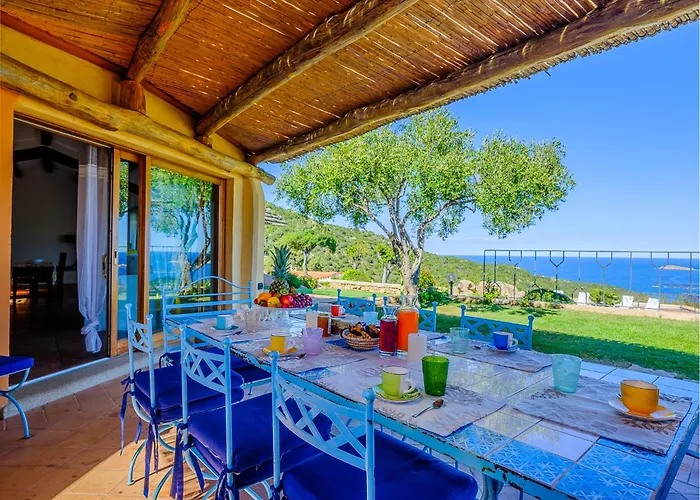 Sardinia Family - Carmen With Sea View And Pool Villa