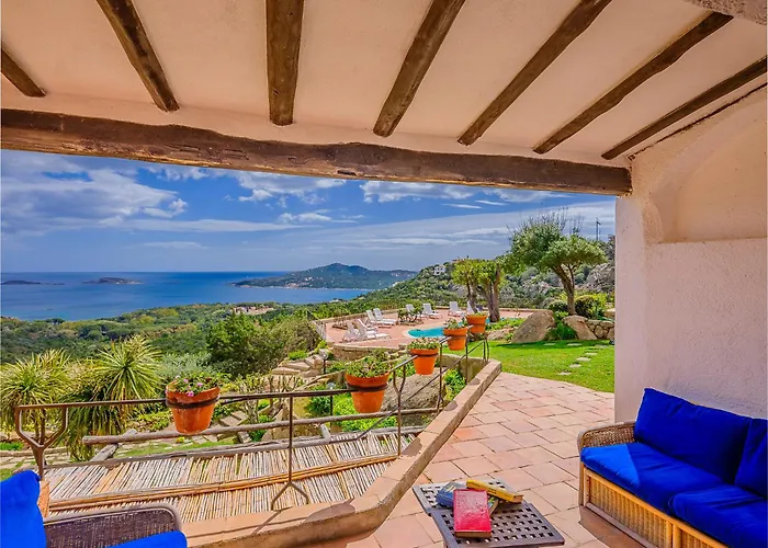 Villa Sardinia Family - Carmen With Sea View And Pool Porto Cervo